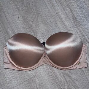 Victoria's Secret tan strapless bra Size 34D